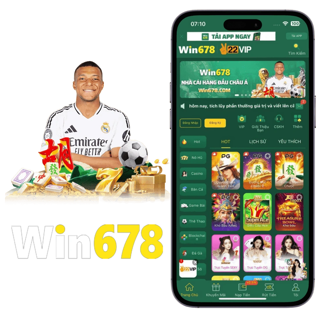 Casino và dịch vụ nội dung Win678 trên thiết bị di động